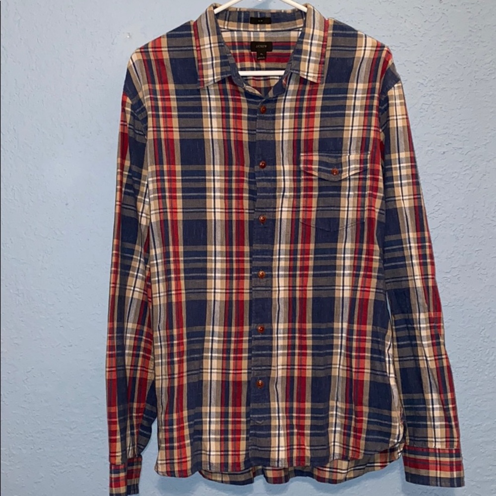 J.Crew long sleeve button down XL